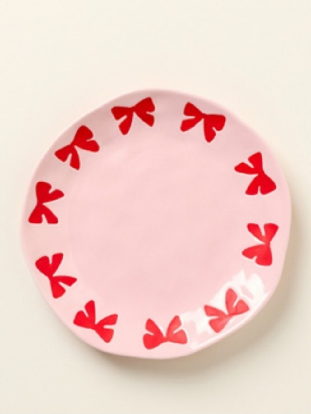 NWT Vida Icon Stoneware Dessert Plate: Holiday Edition
